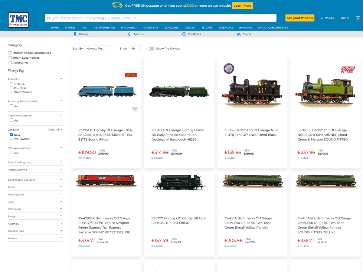 The-model-centre screenshot
