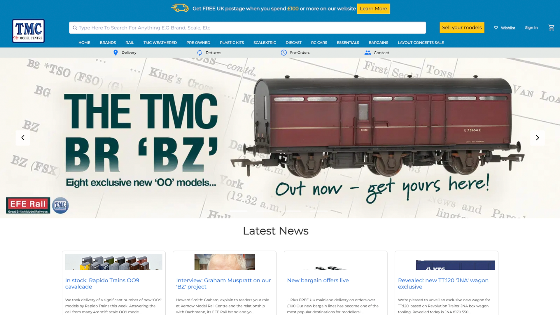 The-model-centre screenshot